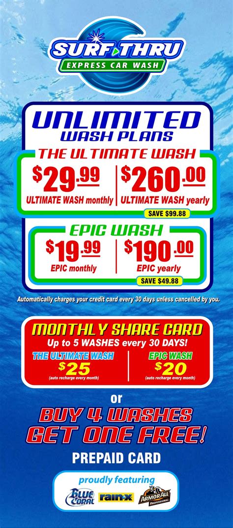 Surf thru express - Water Savers is a program that certifies car washes that use less water and prevent pollution. Surf Thru Express Car Wash is proud to be a Water Savers member, offering you a fast, eco-friendly, and affordable car wash experience. Visit our website to learn more about our services and locations. 
